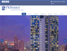 Tablet Screenshot of pkwebbs.com